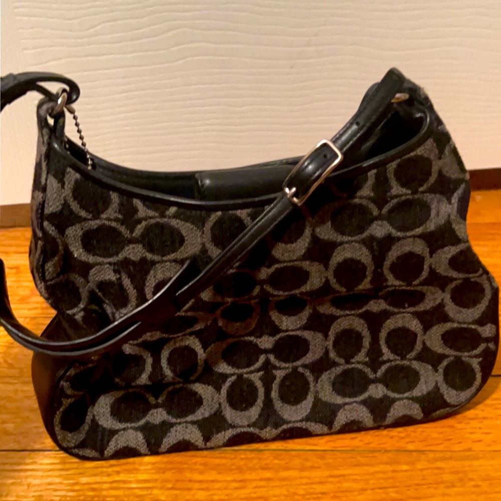 100% Authentic Monogram Coach bag with C’s